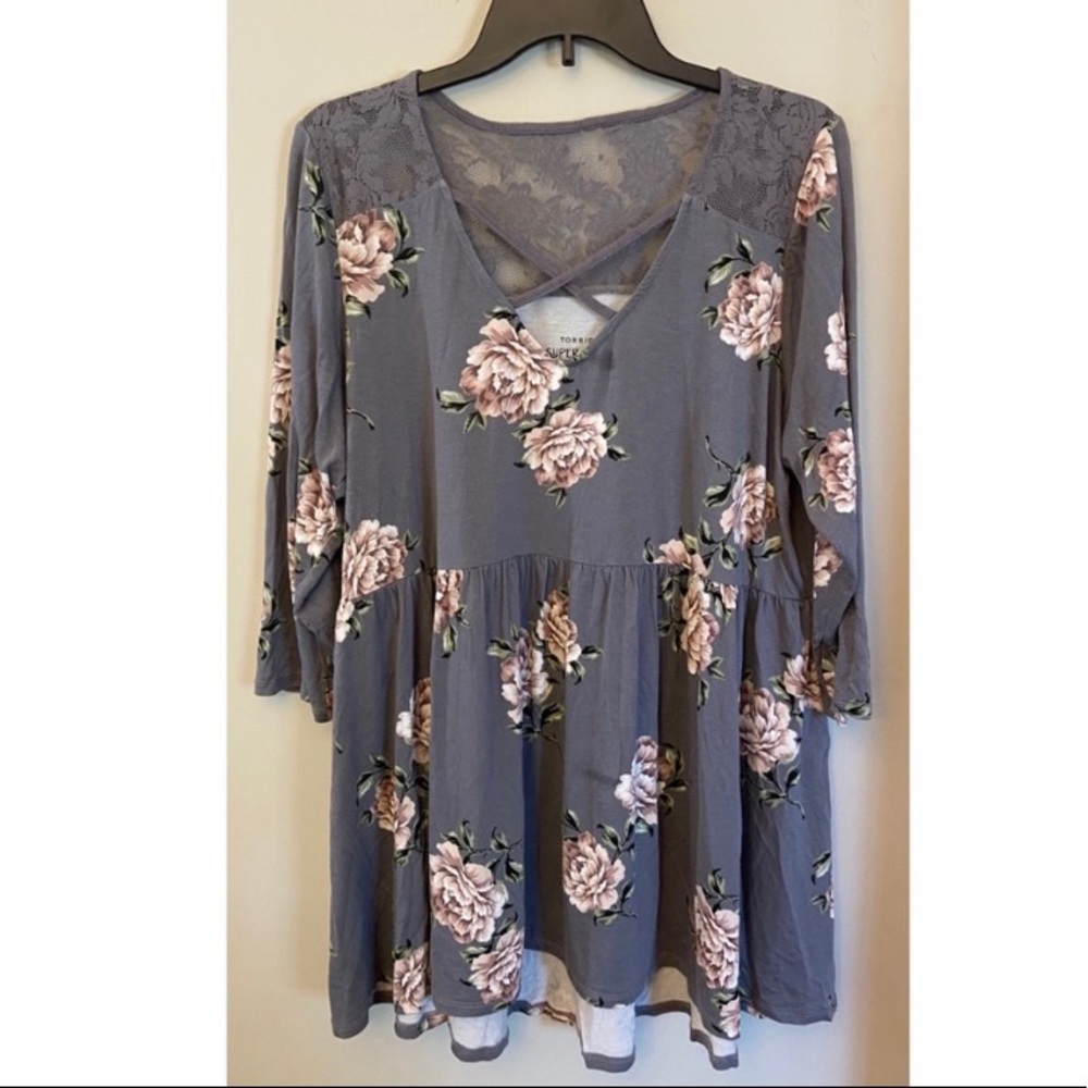 Torrid babydoll top